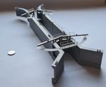 Model Railway Miniature Scenery Canal Lock kit 1.120 TT Gauge Full kit