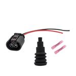 VW ABS SPEED SENSOR CONNECTOR 357973202 PRE WIRED  FREEPOST + FREE FINISHING KIT