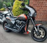 Harley Davidson Fxdr Custom  One Off Cruiser/dragster Lots Of Modifications