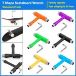 Skateboard Scooter Roller Skate Long Board All in 1 Allen Key T Shape Tool 5 Way