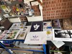 Job lot of Printz and posters A3 A4 Manchester Stone Roses Smith Joy Division di