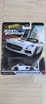 Hot wheels premium fast and furious 25th anniversary Mercedes-Benz SLS AMG Coupè