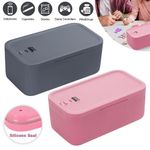 Safe Medicine Lock Box Storage Case with Combination Code for Home Office Travel