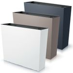 Tall Rectangle Planter Floor Standing Indoor Outdoor Patio Plant Pot Trough