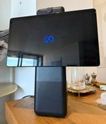 Meta Portal Smart Speaker Display with Camera Wi-Fi Black Plastic Rectangular