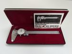 Genuine Mitutoyo 6” Dial Vernier Caliper 505-623 .001”(EXCELLENT CONDITION)