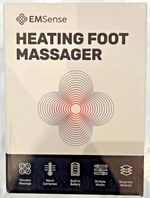 EMSense Triple Therapy Foot Massager, Single Cuff (1 Unit) Cordless Portable NEW