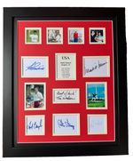 Golf USA Signed Framed X6 Trevino,O’Meara,Watson,Couples,Strange,Floyd 20” X 16