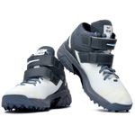 Mens Cricket Rubber Spikes Studs Boots QUIVE SEGA B-40 Bowling Pro Cricket Shoes