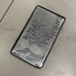 1950's HISTORIC Spain MAP  VINTAGE CHROME CIGARETTE CASE Mayell England