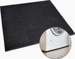 600 X 600mm Anti Vibration Noise Reducing Rubber Mat For Washing Machines