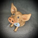 Rosie the Pig Animal Figurine Ornament Pets With Personality