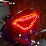 LED Integrated Tail Light Brake Light For 2015-2024 Yamaha MT07 FZ07 R3 MT03 R25