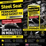 Steel Seal Head Gasket Repair Fix Coolant Loss Overheating White Smoke