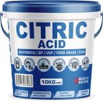 Pure Source Nutrition Citric Acid 10KG Bucket Fine Food Grade Anhydrous Descaler