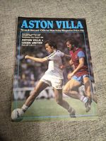 Aston Villa V Leeds United 27/08/1980 League Cup Programme