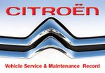 BLANK SERVICE HISTORY BOOK SUITABLE FOR CITROEN C1 C2 C3 C4 SAXO XSARA  PICASSO