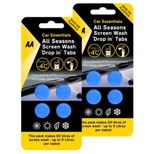 AA All Seasons Screenwash 8 x Screenwash Tabs - Makes up to 40L of screen wash