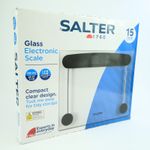 Salter Clear Glass Bathroom Scale Electronic Digital Bodyweight Scale 180kg/28st