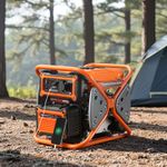 3300W Petrol Inverter Generator f. Camping RV Garden Outdoor Quiet 4 Stroke 9.5L