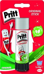 43g Pritt Glue Stick - Non-Toxic Craft Adhesive for School & Office