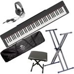 Yamaha P-225 Black Portable Digital Piano Student Pack