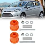 For 2008-2016 Ford Fiesta MK7 Rear Axle Suspension Beam Bushes with Fixings Poly