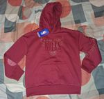 NBA Chicago Bulls Hoodie Burgundy 9-10 Years New With Tags