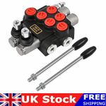 2-Spool Hydraulic Directional Control Valve Ports Double Acting 40l/min 3600psi