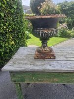 Victorian Decorative Cast Iron Urn