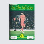 NORWICH CITY V PRESTON NORTH END PROGRAMME & TEAMSHEET - CHAMPIONSHIP - 14/03/26