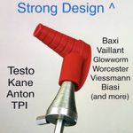 Angle Analyser Cone Testo Kane Worcester Vaillant Flue Test Adaptor Boiler Probe