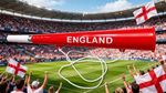 England Football Cheer Horn St George Flag Trumpet Noisemaker Fan