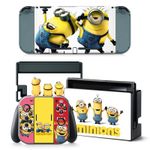 Minions Nintendo SWITCH Vinyl Skin STICKER Protector Decal Wrap Gift
