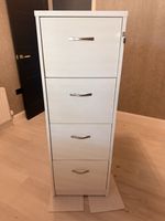Office Furniture Supplies White A4 Filing Cabinet 4 Drawer Lockabable