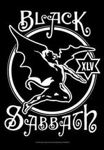 Black Sabbath 45th Anniversary large fabric poster / flag 1100mm x 750mm