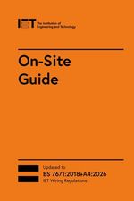On Site Guide (BS 7671:2018+A4:2026) Electrical Regulations , Orange - Brand new