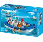 Playmobil® 5131 City Life Fishing Boat Brand New & Sealed - Damage Box