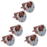 Home Use Durable Plastic and Metal Drawer Stopper Replacement Parts 6Sets Kit