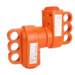 50A RV Male Female Plug Set Brass Contactor ABS Casing RV Male And Female