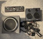 Numark DJ2GO2 2-Deck DJ Controller plus Logitech speakers and sub