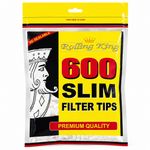 ROLLING KING SLIM Cigarette Filter Tips Resealable Bag 1 5 10 20 25