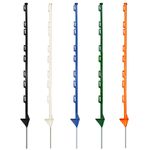 4ft Plastic Fence Posts Event Horse Paddock Poles Stake Safety Mesh - 5 Colours