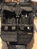 Kolstra Double Buggy Twin Stroller – Compact Fold. Includes RAINCOVER