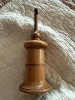 Georgian Treen Glove Powder Holder 9.5” Small Crack. C1820.