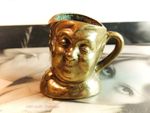Fat Boy-Dickens-Vintage/Antique miniature brass toby jug-6cm-A
