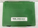 2x Greenlee 7804E Hydraulic Punch