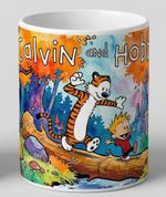 Calvin and Hobbes - Coffee mug - tea cup - show - Gift - Xmas Gift - comic