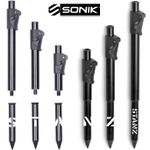 Sonik Stanz Split Sticks Camlock Bankstick Carp Fishing Bank Stick | 8, 10, 12"