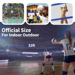 Volleyball Net Replacement Premium Practice for Backyard Pool Schoolyard